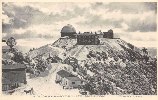 Mt Hamilton California Lick Observatory Vintage Postcard AA101476