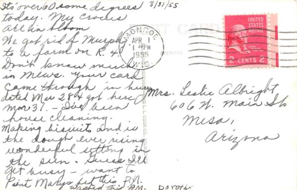 Monroe Wisconsin Chalet Cheese Factory Storage Real Photo Postcard AA101492 - Image 2