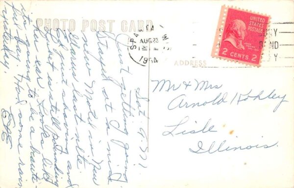 New Glarus Wisconsin Farm Scene Real Photo Vintage Postcard AA101496 - Image 2