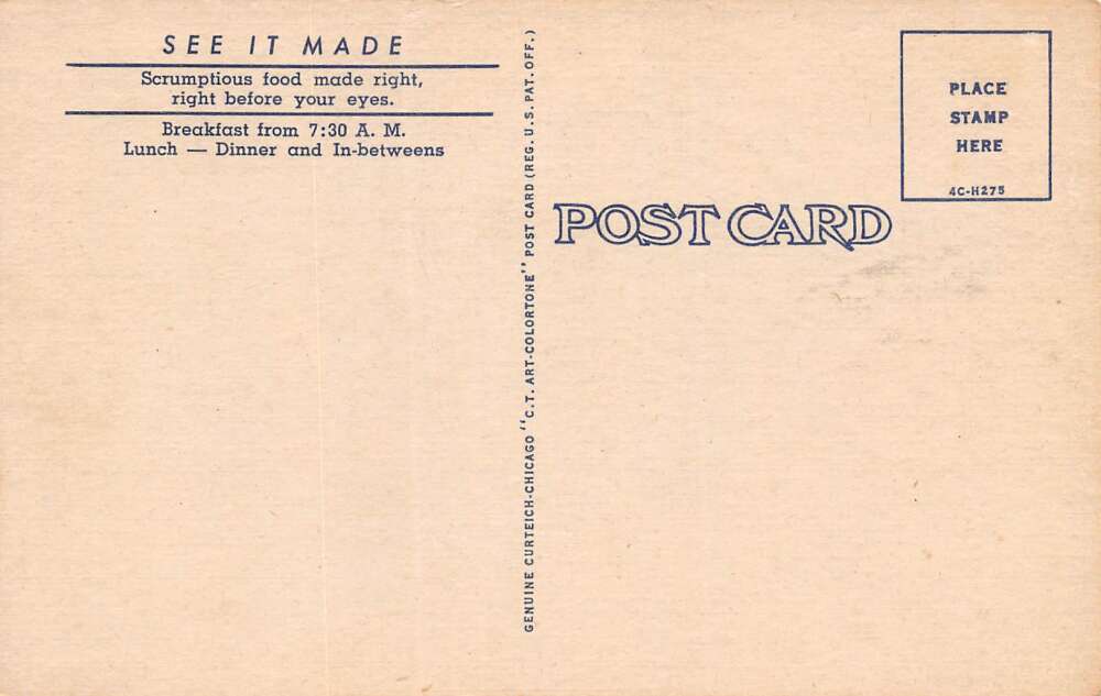 Lancaster Pennsylvania The Glass Kitchen Restaurant, Color Linen, PC U23178 - Image 2