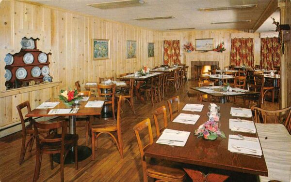Rehoboth Beach Delaware Dinner Bell Inn, Photochrome, Vintage Postcard U23231