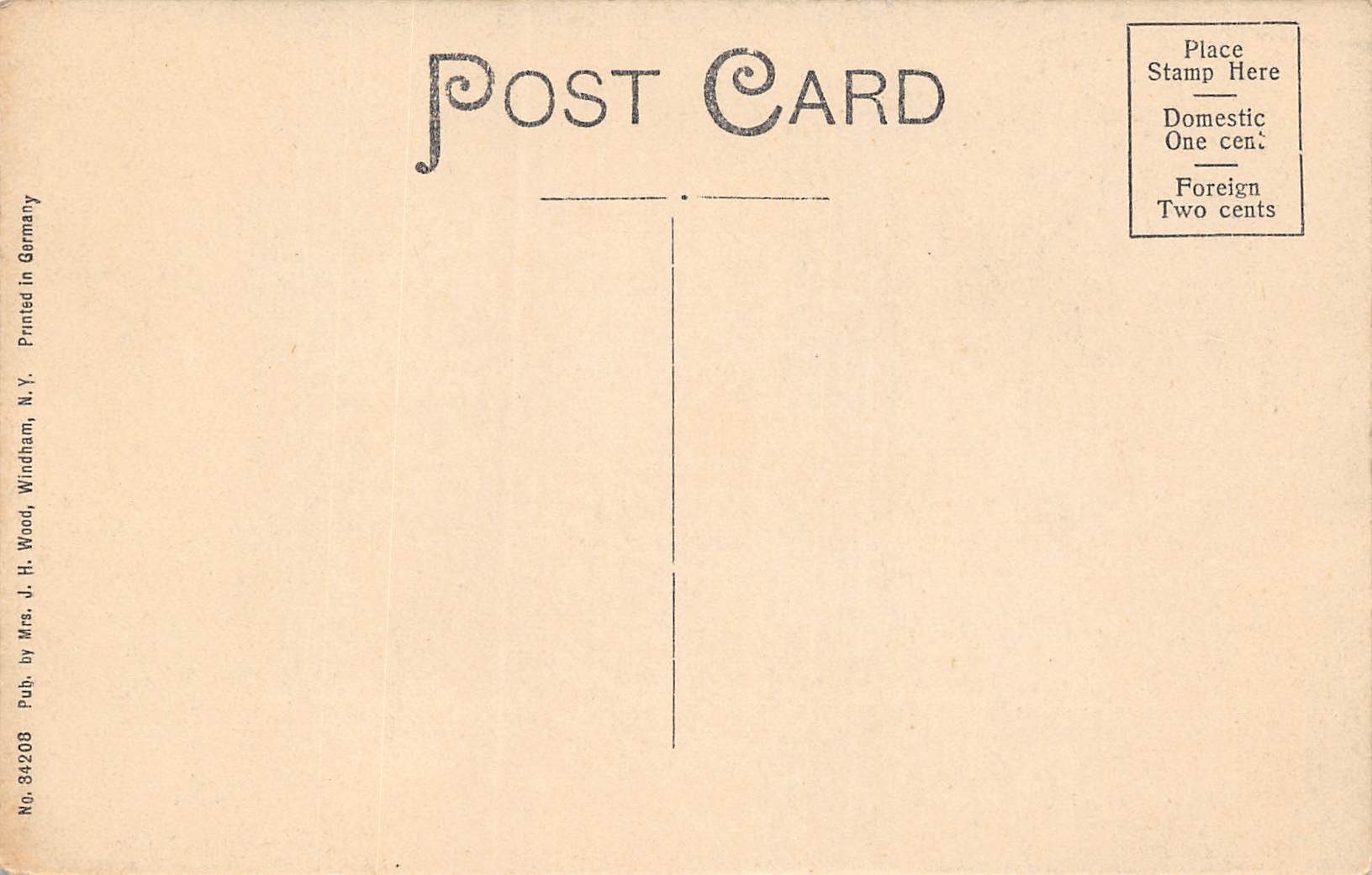 Windham New York Windham St. & Mrs. Wood's Art Bazaar, Vintage PC U23257 - Image 2