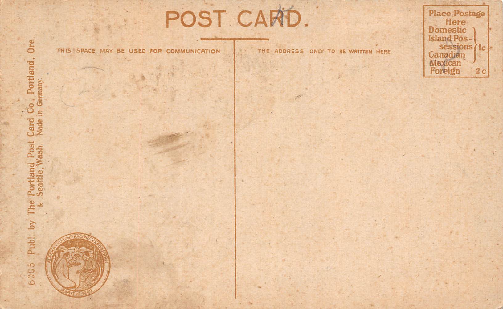 Salem Oregon Marion County Exhibit, Oregon State Fair, Vintage Postcard U23270 - Image 2