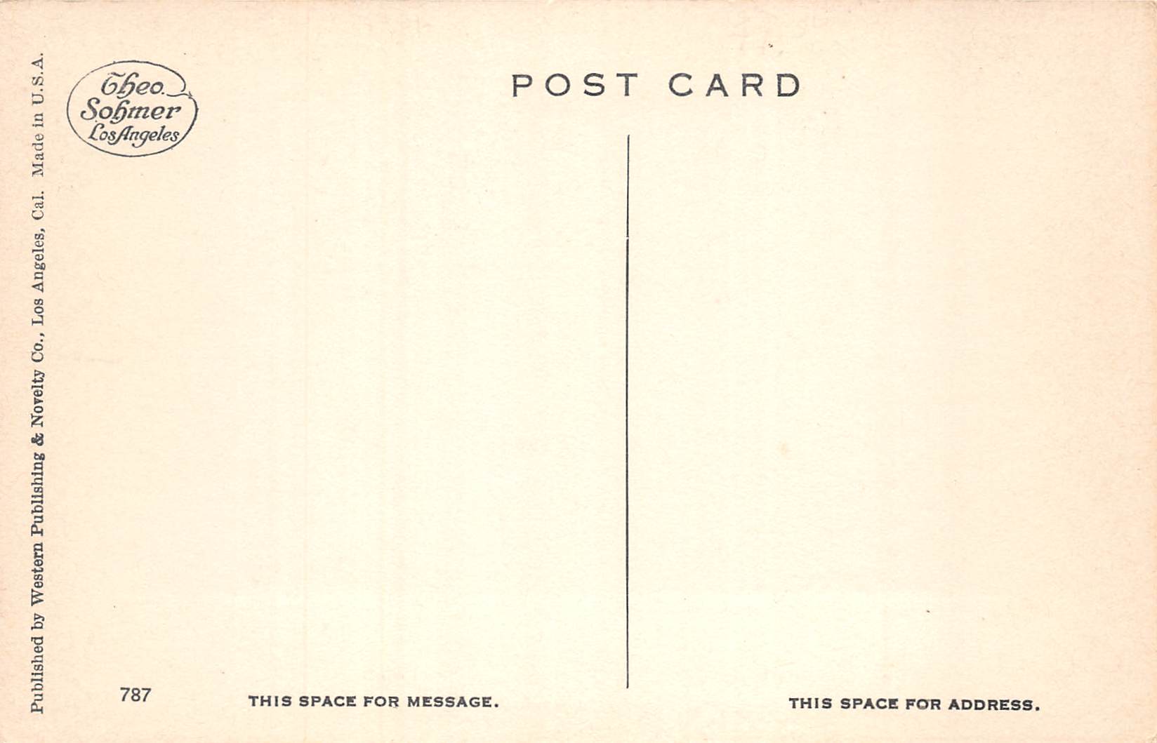 San Bernardino California Urbita Springs Miniature Train Ride, Postcard U23388 - Image 2