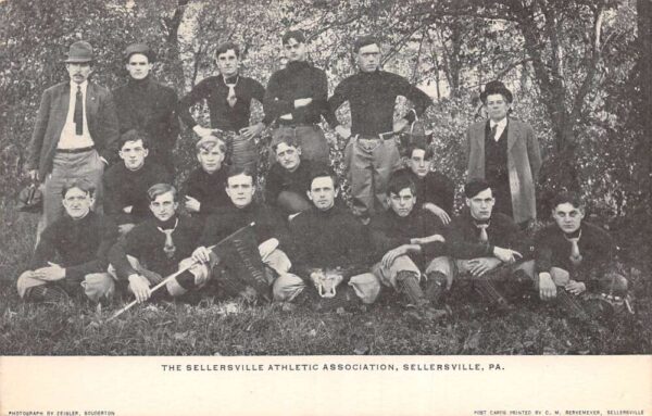 Sellersville Pennsylvania Athletic Association Football Team Sports PC AA101832