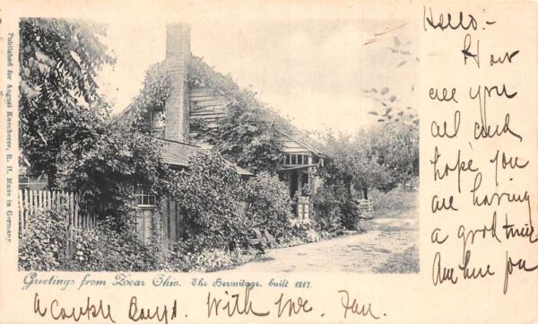 Zoar Ohio The Hermitage Vintage Postcard AA101863