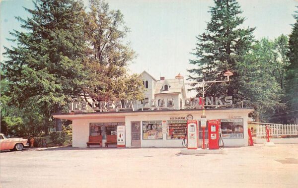 Slingerlands New York Sanders Ice Cream Cafe Mobil Gas Station PC AA101871