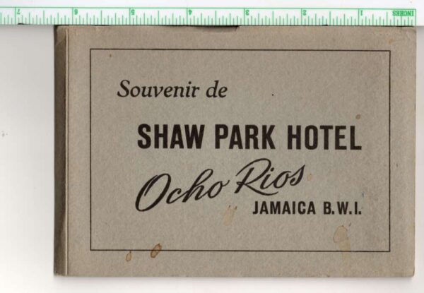 Ocho Rios Jamaica Shaw Park Hotel 8 Views Fold Out Postcard Book AA101997