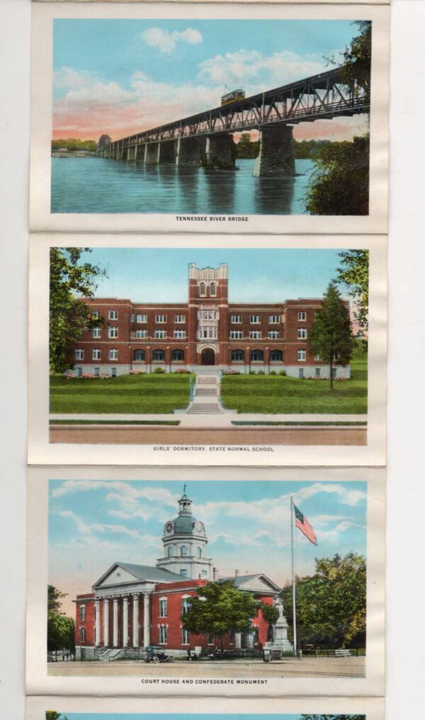 Florence Alabama 18 Views Muscle Shoals Wilson Dam Vintage Postcard AA102018 - Image 4