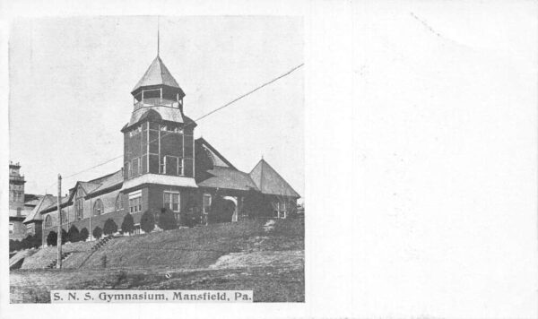 Mansfield Pennsylvania State Normal School Gymnasium Vintage Postcard AA102051