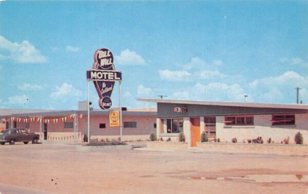 Canton Mississippi Bill Will Motel and Restaurant Vintage Postcard AA102061
