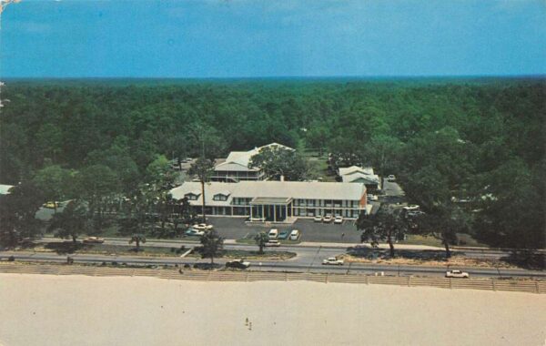Long Beach Mississippi Ramada Inn Birds Eye View Vintage Postcard AA102065
