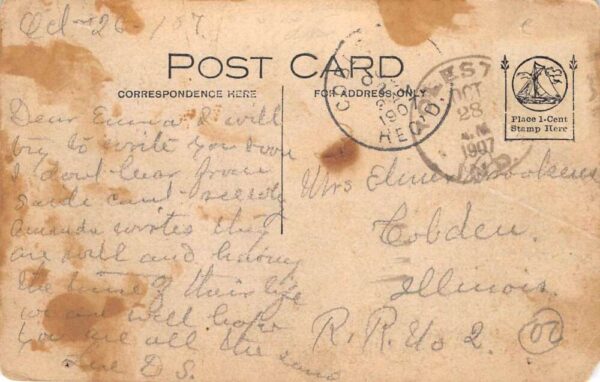 Hammond Indiana State Street Tailor Shop Real Photo Postcard AA102076 - Image 2