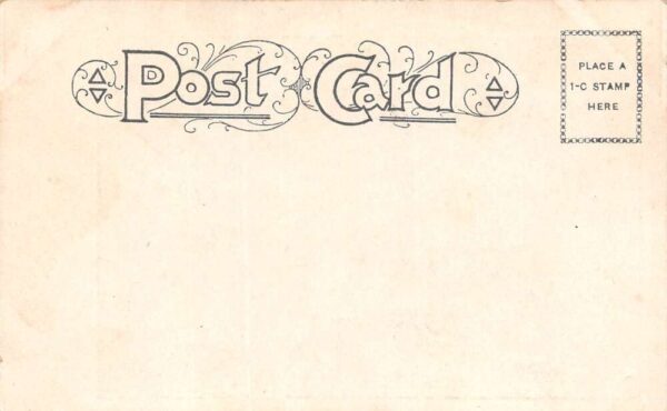Tioga Pennsylvania Main Street, Undivided Back, Vintage Postcard U23463 - Image 2