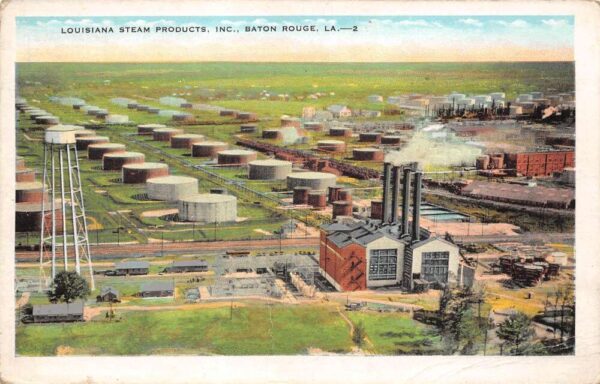Baton Rouge Louisiana Louisiana Steam Products, Inc., Vintage Postcard U23525