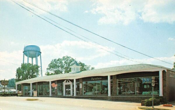 Thomaston Georgia Loosier Furniture Company, Inc., Vintage Postcard U23548