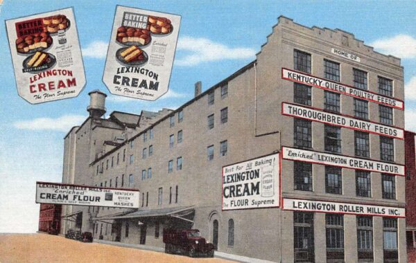 Lexington Kentucky Lexington Roller Mills Factory Vintage Postcard AA102269