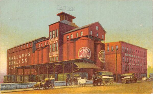 Louisville Kentucky Ballard and Ballard Flour Mill Vintage Postcard AA102270