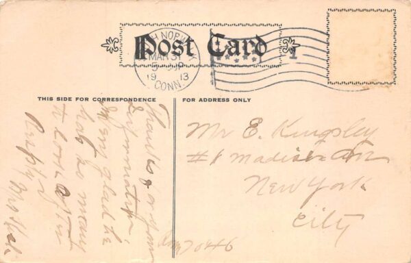 Washington DC Columbia Sight Seeing Co Gray Line Bus Vintage Postcard AA102283 - Image 2