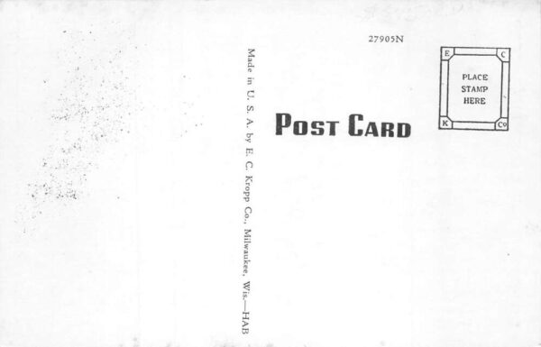 Pataskala Ohio Pataskala Fire House Vintage Postcard AA102308 - Image 2