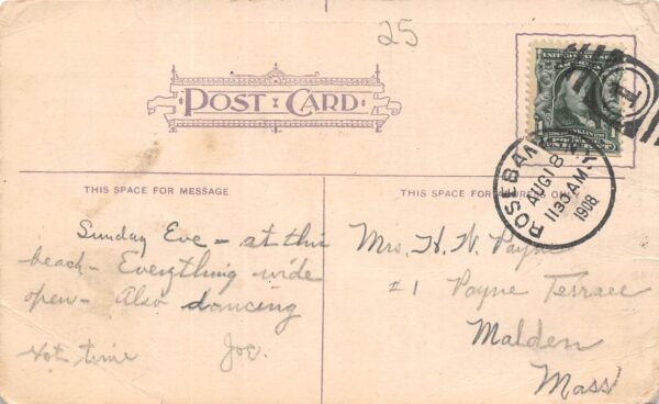 Staten Island New York Eureka Hotel, Theatre, Cafe & Restaurant, PC U23695 - Image 2