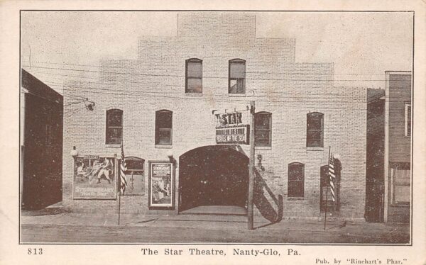 Nanty-Glo Pennsylvania The Star Theatre, Destroyed By Fire 1929, PC U23703