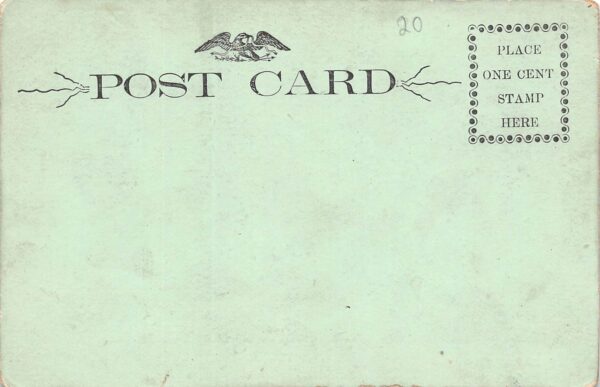 Fort Wayne Indiana Hof Brau Bar, Undivided Back, Vintage Postcard U23707 - Image 2