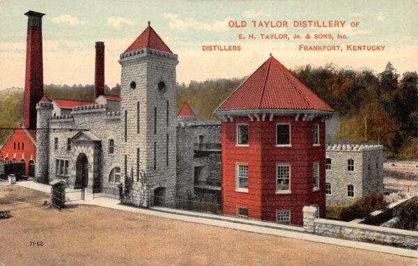 Frankfort Kentucky Old Taylor Distillery Vintage Postcard AA102439