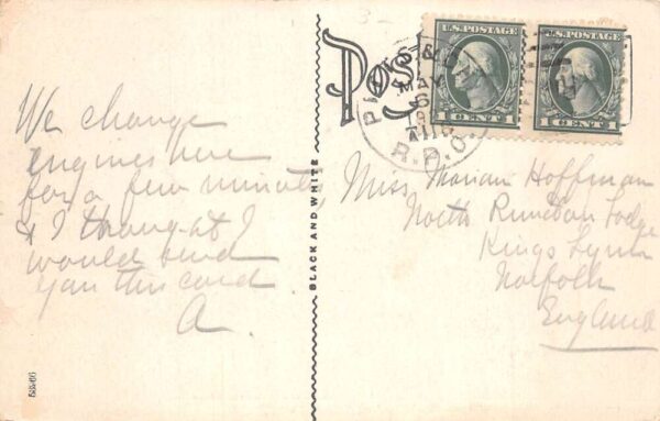 Crestline Ohio Gibson House Restaurant Dining Room Vintage Postcard AA102449 - Image 2