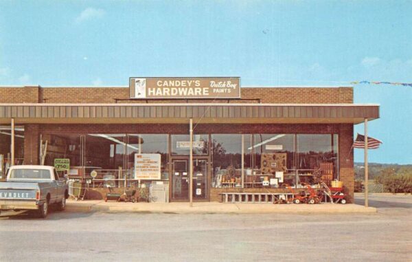 Bel Air Maryland Candey Hardware Store Vintage Postcard AA102466