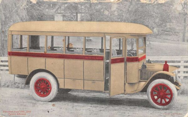 Bus Motor Coach Transportation Vintage Postcard AA102486