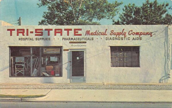 Henderson Kentucky Tri-State Medical Supply Co Vintage Postcard AA102493
