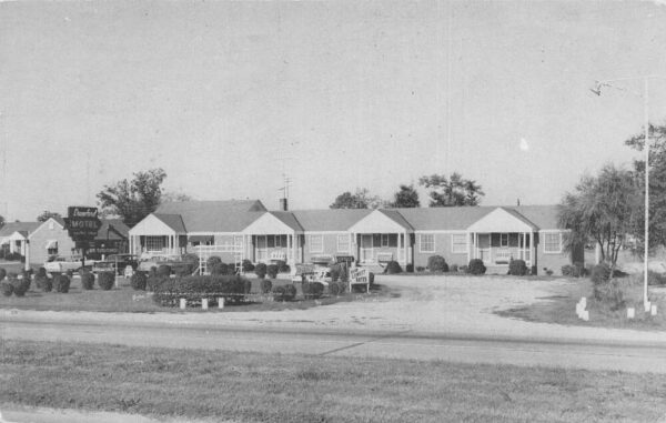 Niagara Falls New York Crawford Motel Vintage Postcard AA102501