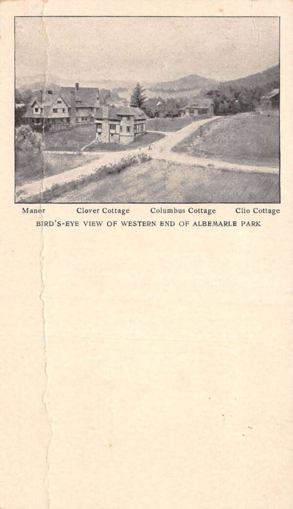 Asheville North Carolina Albemarle Park Western End Birds Eye View PC AA102507