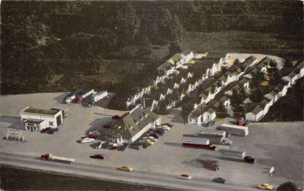 Akron Ohio The Wright Place Aerial View Vintage Postcard AA102508