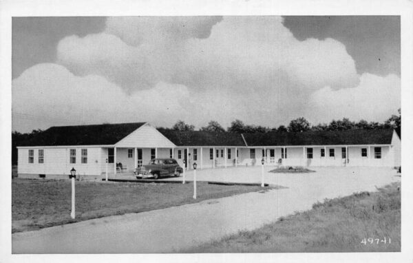Forked River New Jersey Garthwaite's Motel Vintage Postcard AA102513