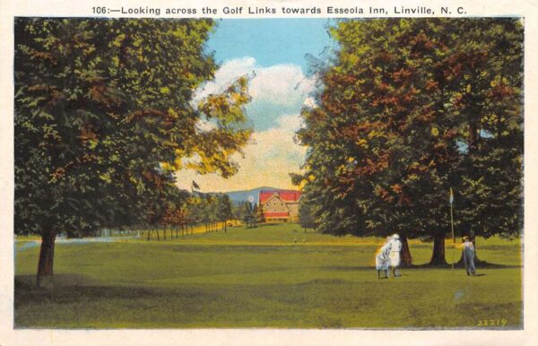 Linville North Carolina View on Golf Links towards Esseola Inn PC AA102516