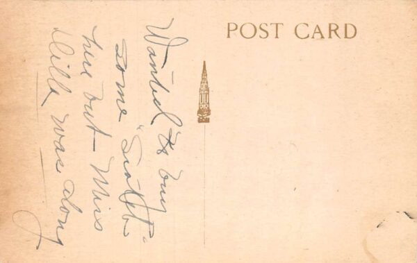 Dumfries Scotland Robert Burns Museum Interior Vintage Postcard AA86187 - Image 2