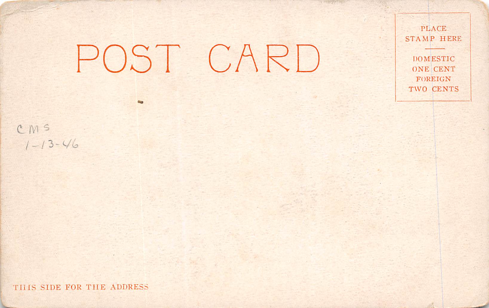 Long Island New York Cactus II, Power Boat, Undivided Back, PC U20068 - Image 2