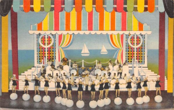 New York City Roxy Theatre Gae Foster Roxyettes Dancers Postcard AA86275