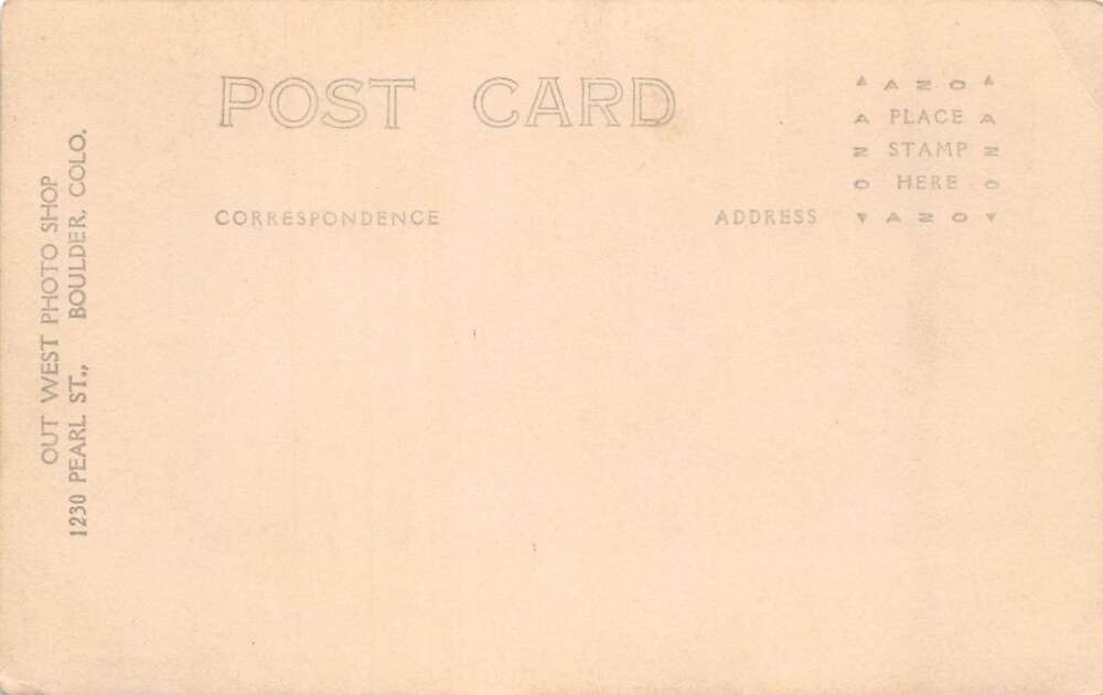 Boulder Colorado Skeleton with Pottery Archaeological Site Real Photo PC AA86293 - Image 2