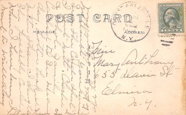 Constableville New York Constable Hall Entrance Real Photo Postcard AA86468 - Image 2