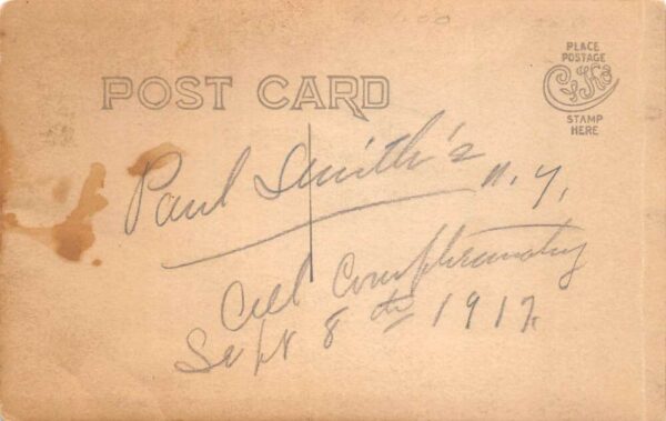 Paul Smiths New York Paul Smiths Hotel and Cars Real Photo Postcard AA86470 - Image 2