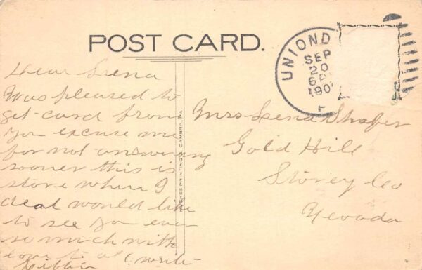 Lenoxville Pennsylvania Street Scene Bridge Vintage Postcard AA86479 - Image 2