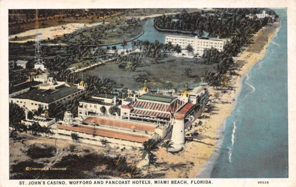 Miami Beach Florida St Johns Casino Wofford and Pancoast Hotels PC AA86496