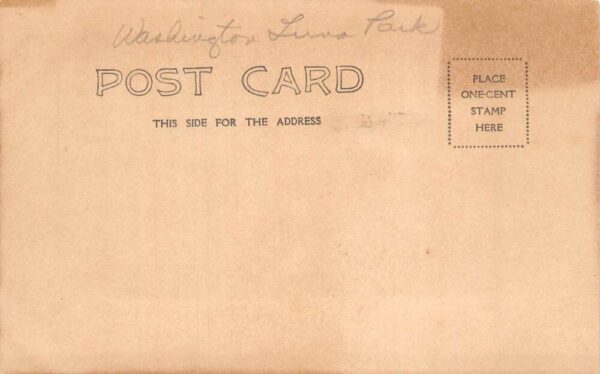 Arlington Virginia Washington Luna Park Bandstand Real Photo Postcard AA86610 - Image 2