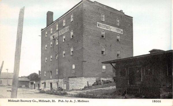 Millstadt Illinois Millstadt Brewery Co Vintage Postcard AA86613