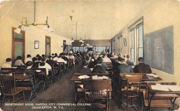 Charleston West Virginia Shorthand Rm., Capital City Comm. College, PC U23924