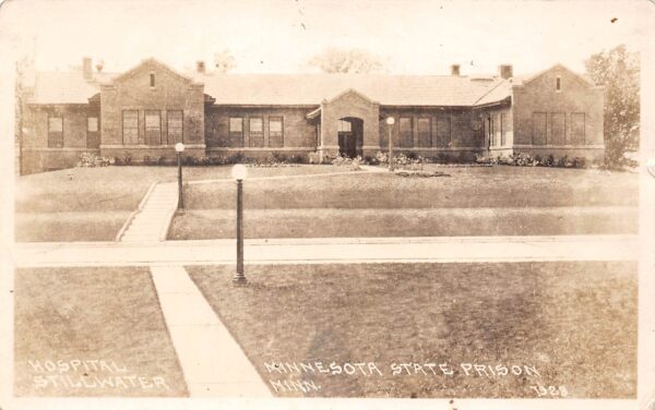 Stillwater Minnesota Hospital, Minnesota State Prison, Vintage RPPC U23941