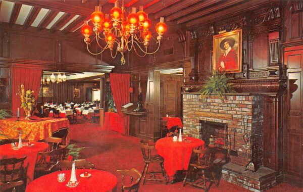 Hewlett New York Bounty Inn, Long Island, Chrome, Vintage Postcard U24098